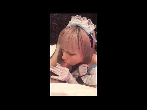 ❤️ Idol Japanese [mayuka], Aṣọ iranṣẹbinrin Faranse, apakan 1, ifefẹfẹ ati fifẹ kuro pẹlu ipara ️  ni onihoho% yo.ixiporn-com.ru%